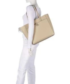 Cameryn Large Shopper genarbtes Rindsleder sand