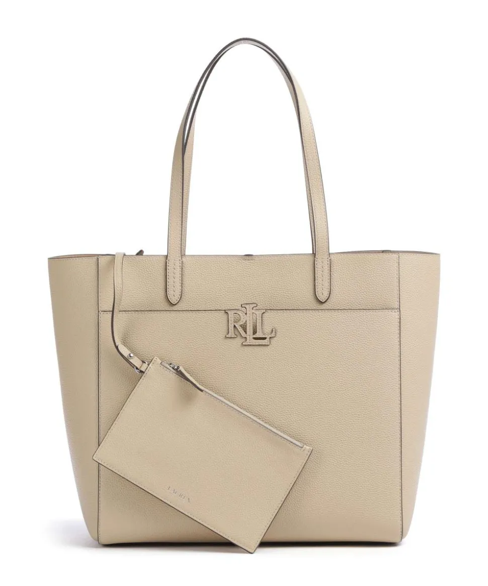 Cameryn Large Shopper genarbtes Rindsleder sand