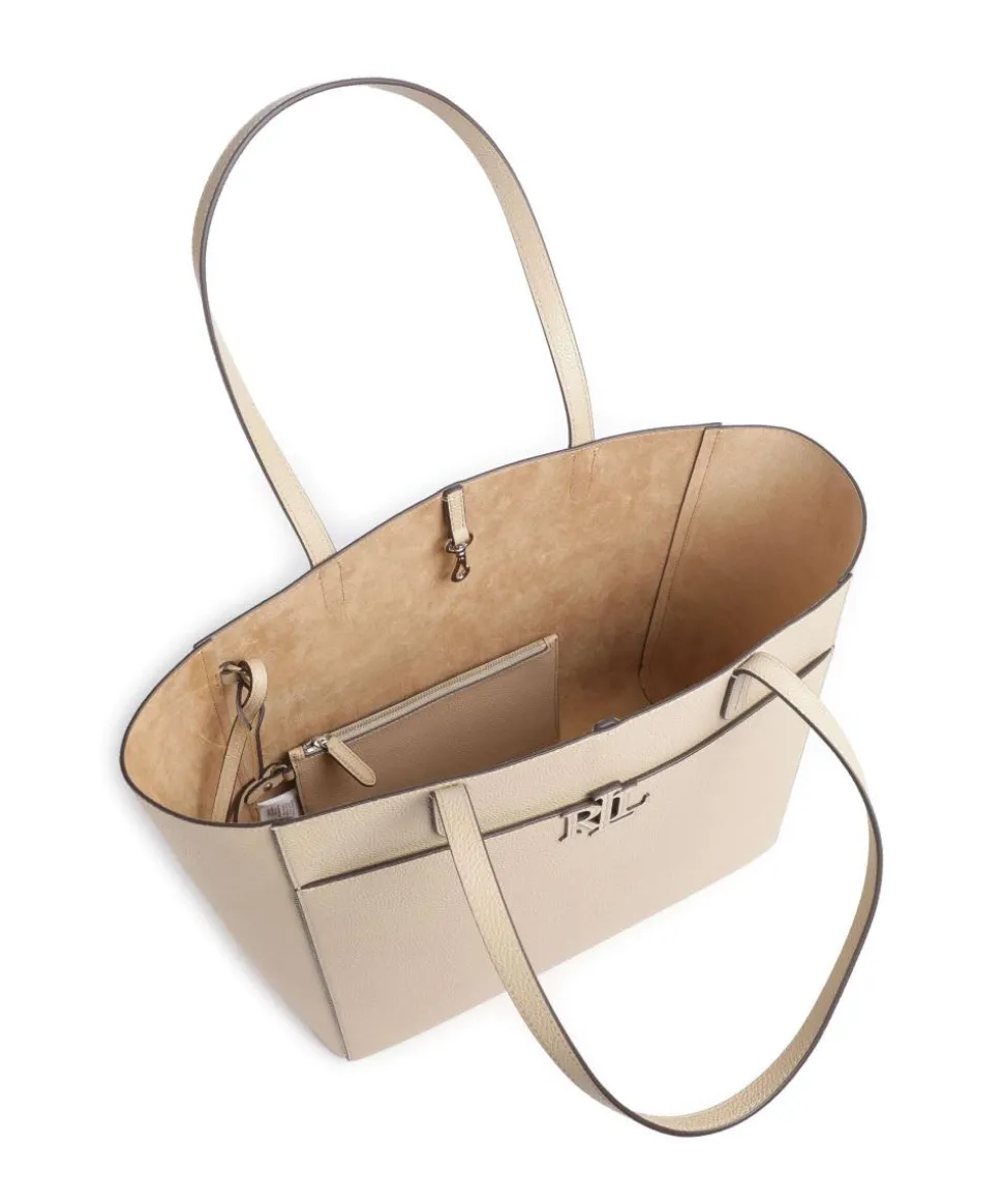 Cameryn Large Shopper genarbtes Rindsleder sand