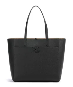 Cameryn Large Shopper genarbtes Rindsleder schwarz