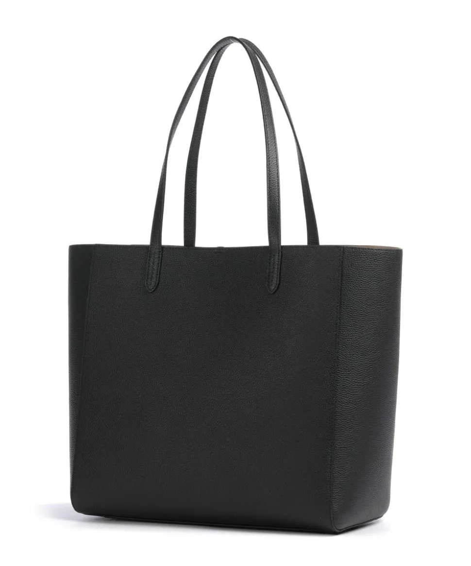 Cameryn Large Shopper genarbtes Rindsleder schwarz