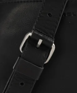 Campo Umhängetasche genarbtes Rindsleder schwarz