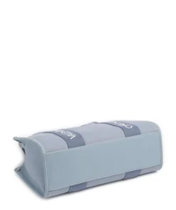 Candle Shopper Canvas blaugrau