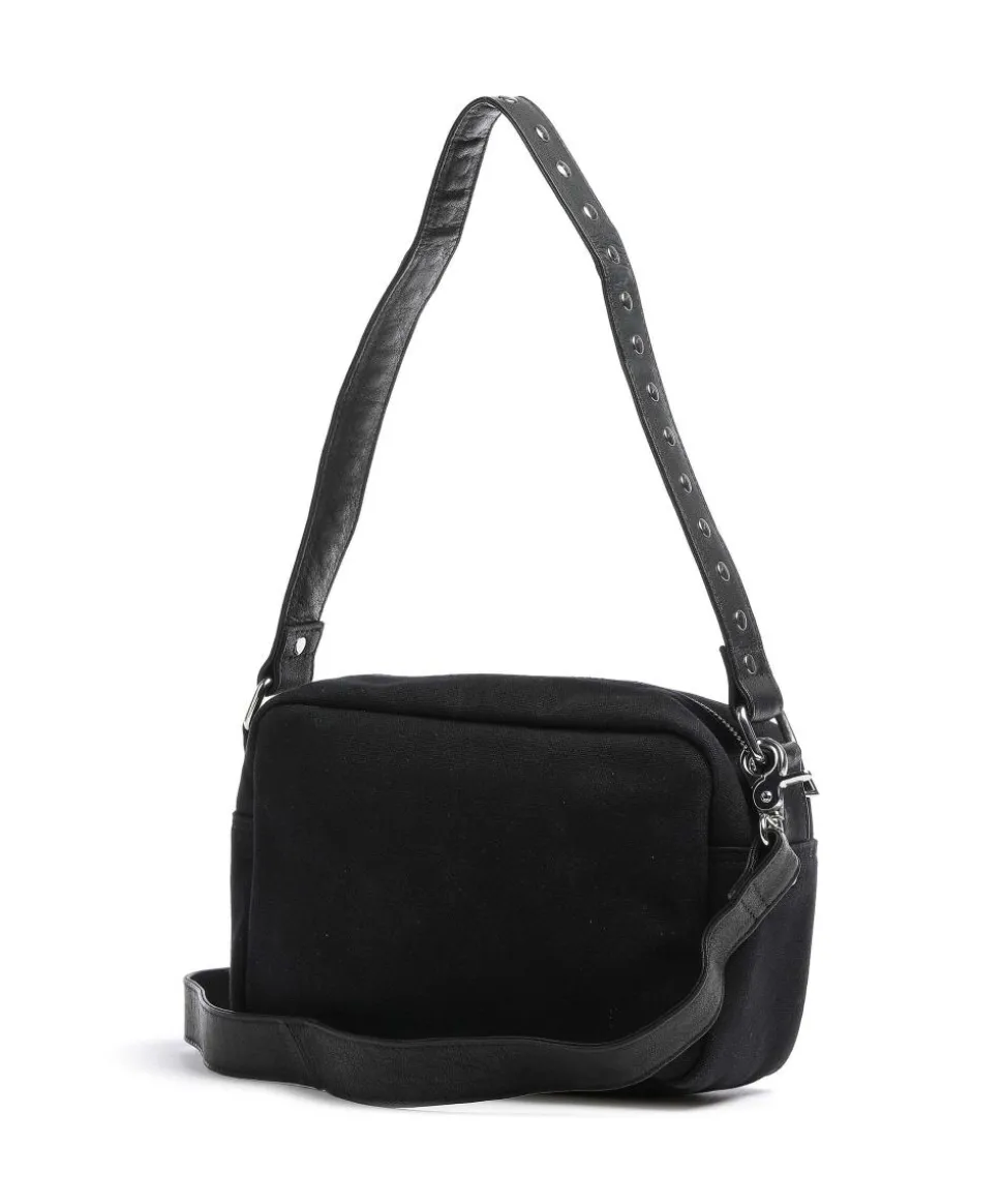 Canvas Ellie Schultertasche Canvas schwarz