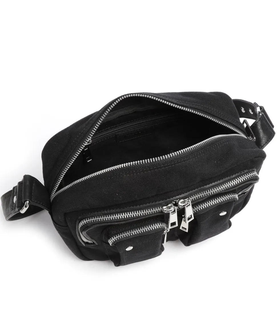 Canvas Ellie Schultertasche Canvas schwarz