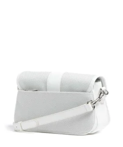 Canvas Fia Umhängetasche Canvas, Rindsleder weiß