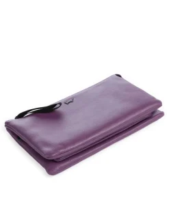 Capri RFID Umhängetasche weiches Rindsleder violett