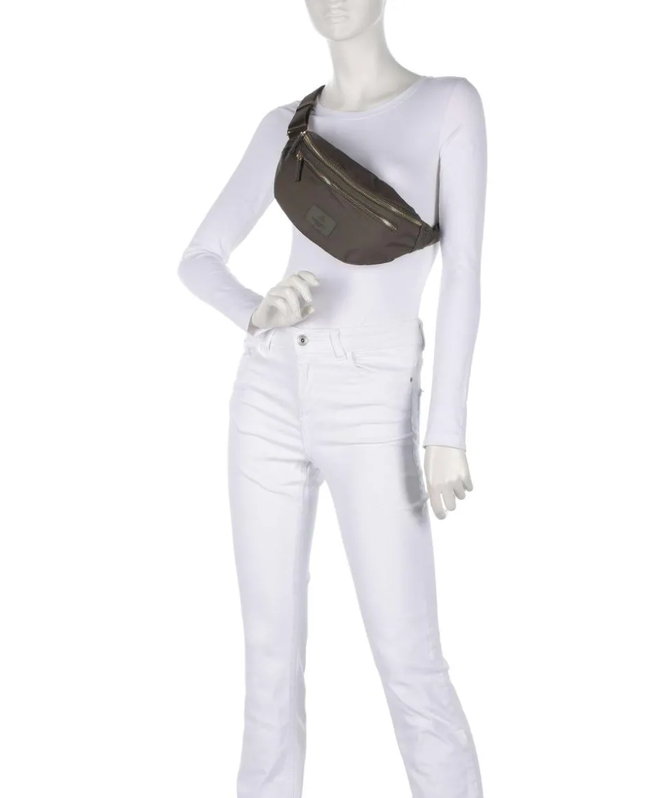 Cargo Gürteltasche recyceltes Polyester khaki