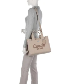 Cargo Handtasche Canvas beige