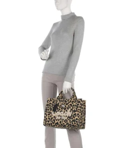 Cargo Handtasche Canvas natur/schwarz