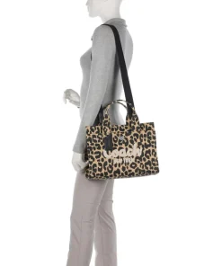 Cargo Handtasche Canvas natur/schwarz