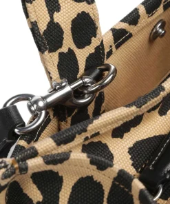 Cargo Handtasche Canvas natur/schwarz