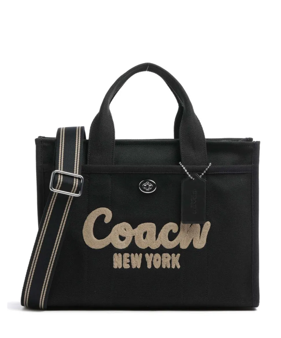 Cargo Handtasche Canvas schwarz
