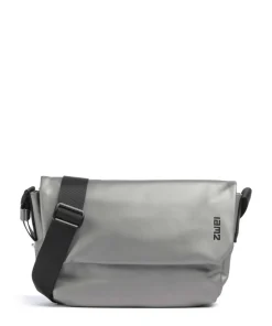 Cargo Kuriertasche Lederimitat grau