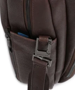 Carl 13 Aktentasche 14″ genarbtes Rindsleder dunkelbraun