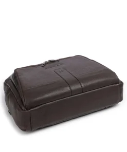 Carl 13 Aktentasche 14″ genarbtes Rindsleder dunkelbraun