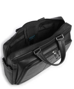 Carl 13 Aktentasche 14″ genarbtes Rindsleder schwarz