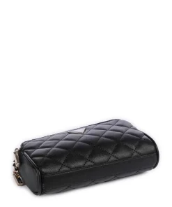 Carly Eco Umhängetasche Lederimitat schwarz