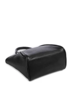 Carole Shopper genarbtes Rindsleder schwarz