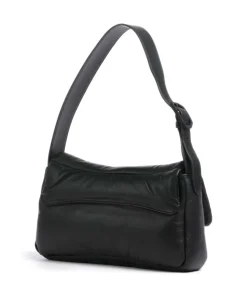 Cassandra Schultertasche Lammleder schwarz