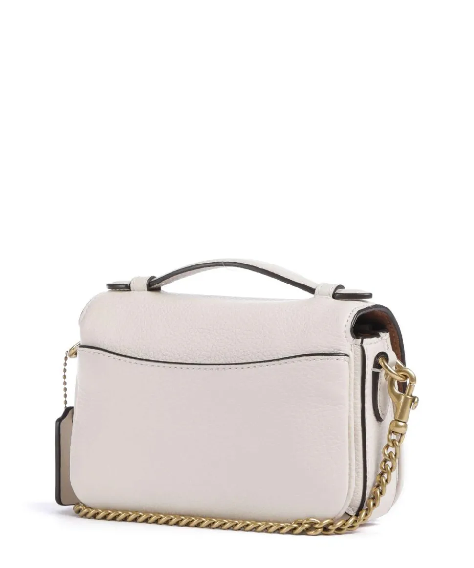 Cassie 17 Umhängetasche genarbtes Rindsleder elfenbein