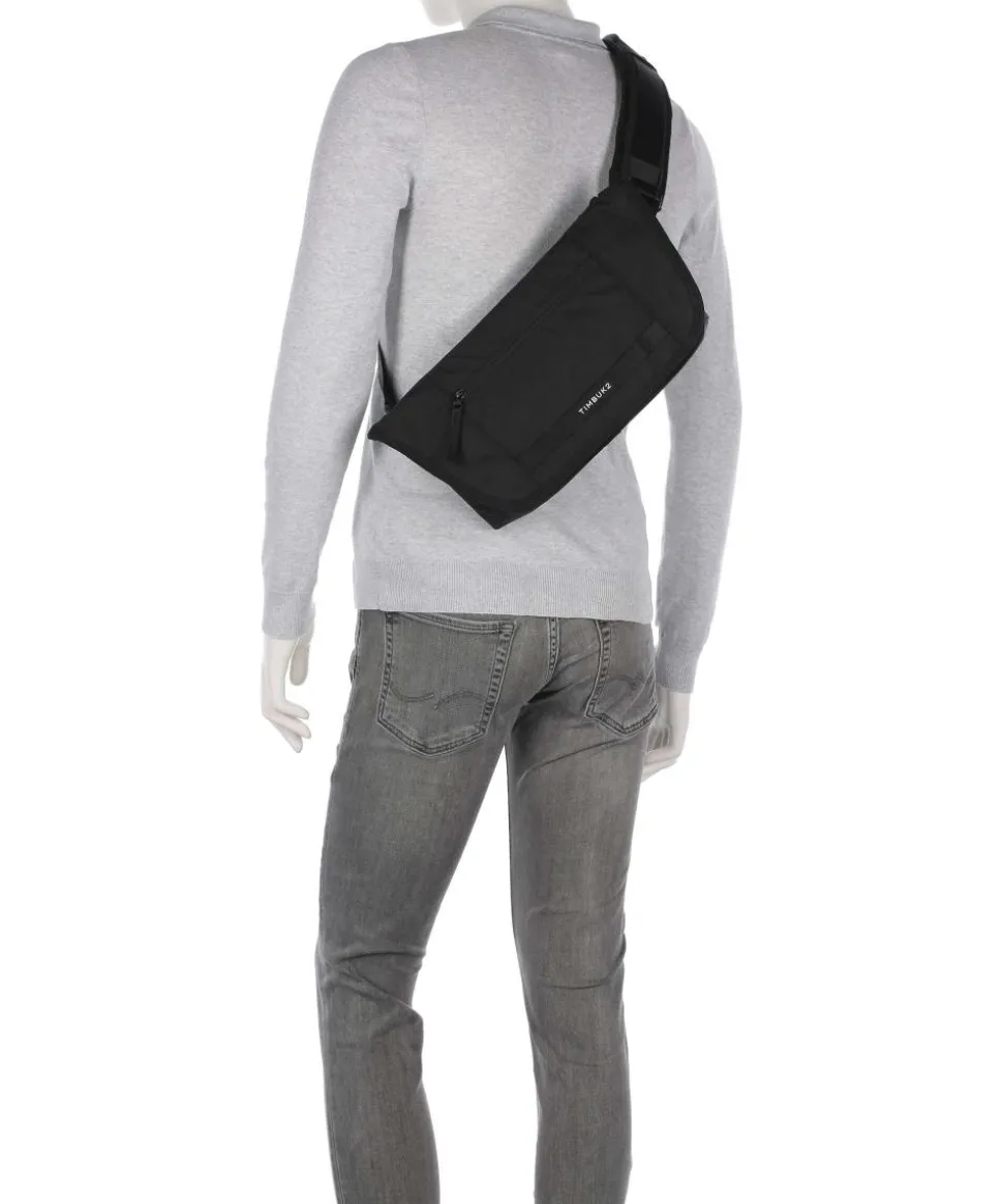 Catapult Slingbag recyceltes Polyester schwarz