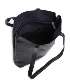 Caugio Shopper fein genarbtes Rindsleder dunkelblau