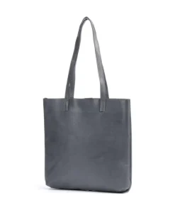 Caugio Shopper fein genarbtes Rindsleder blaugrau