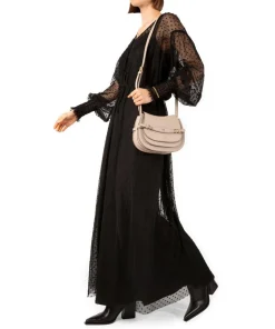 Cavallo S Umhängetasche genarbtes Rindsleder beige