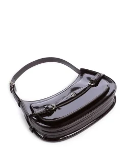 Cavallo XS Schultertasche Lackleder bordeaux