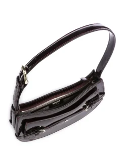 Cavallo XS Schultertasche Lackleder bordeaux