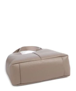 C-Easy Beuteltasche genarbtes Rindsleder taupe