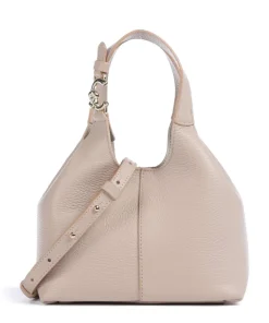C-Easy Handtasche genarbtes Leder altrosa