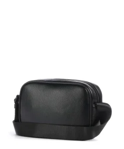 Cedric Umhängetasche Lederimitat schwarz