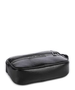 Cedric Umhängetasche Lederimitat schwarz