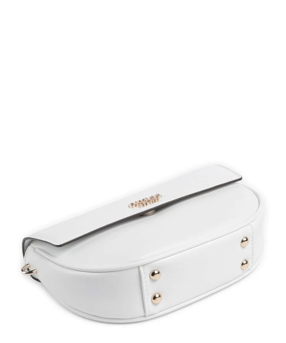 Cerelia Schultertasche Lederimitat weiß