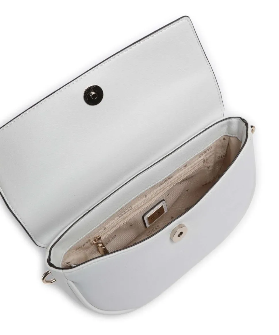 Cerelia Schultertasche Lederimitat weiß