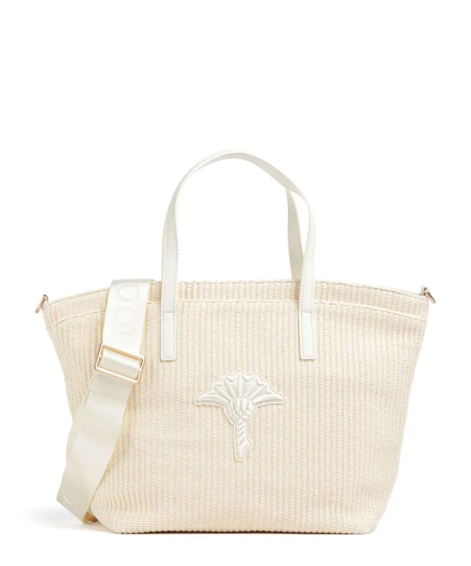 Cestino Chiaro Suna Handtasche Kunststoff elfenbein