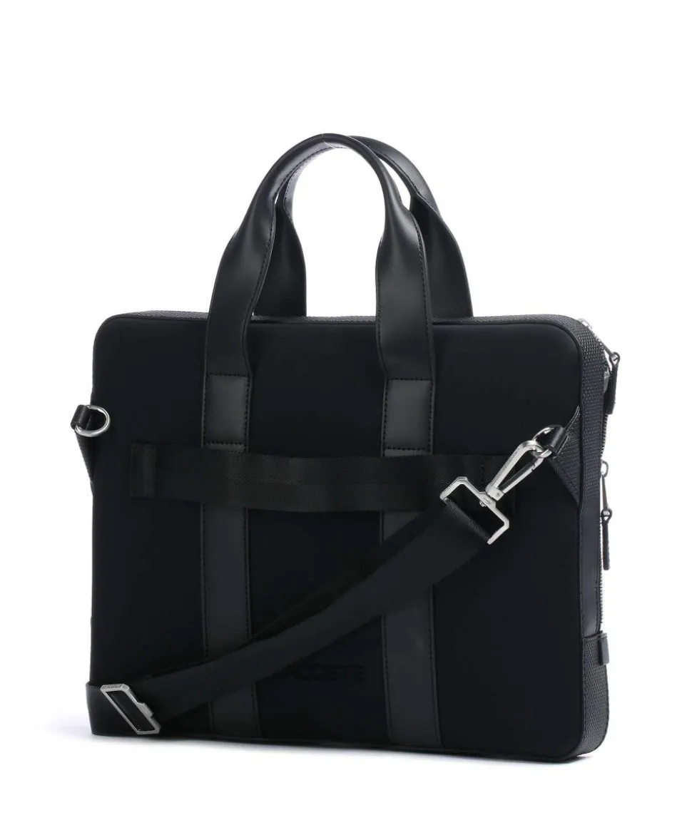 Chantaco Aktentasche 13″ Saffiano-Rindsleder, Polyester schwarz