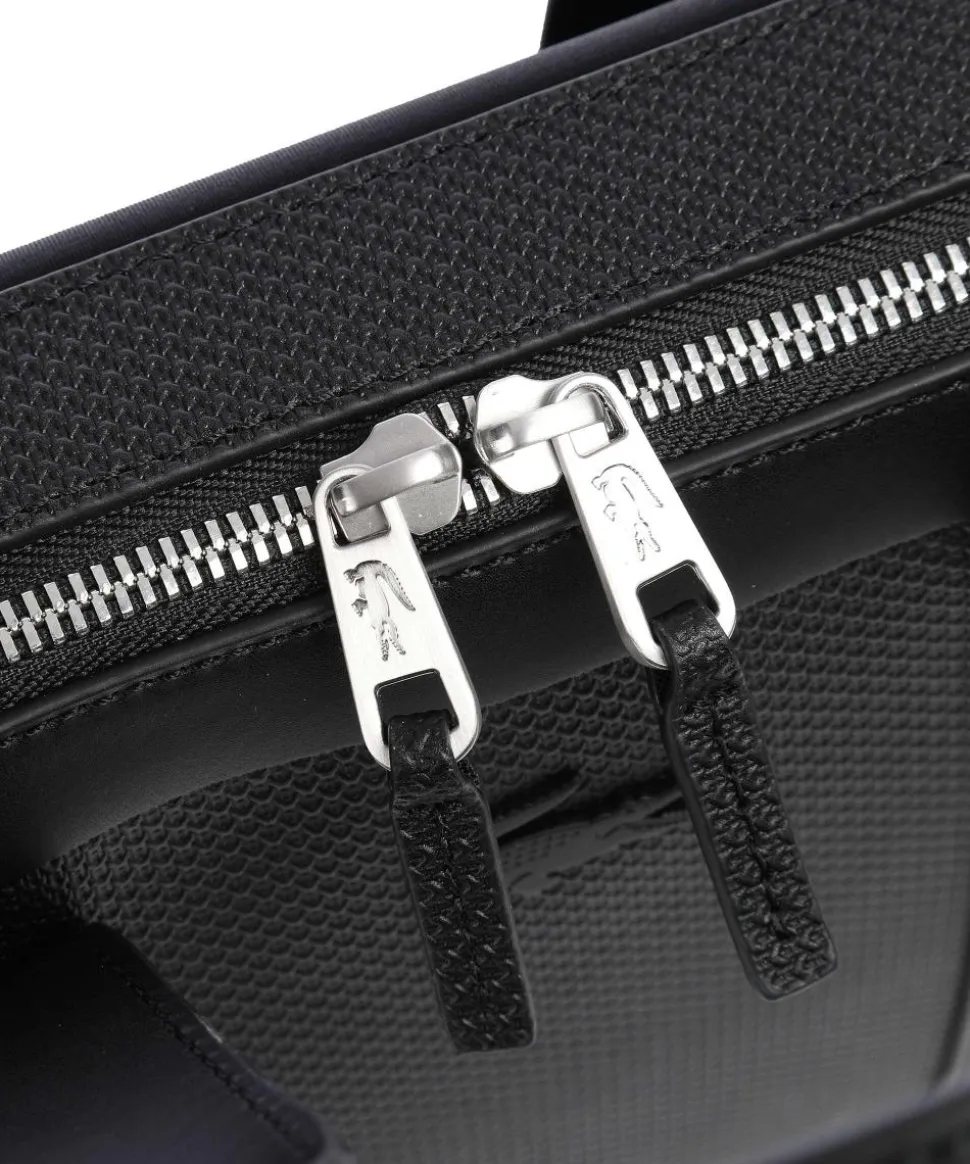 Chantaco Aktentasche 13″ Saffiano-Rindsleder, Polyester schwarz