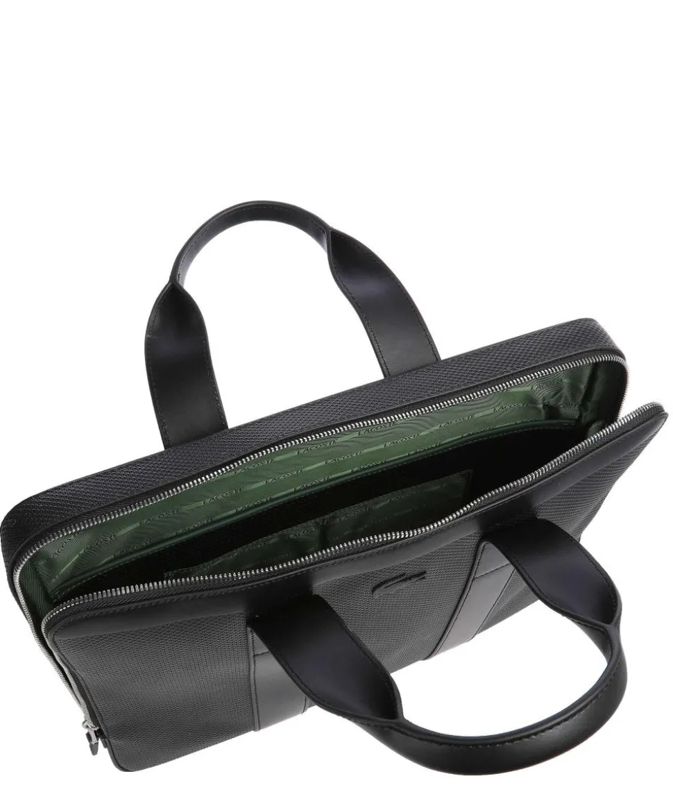 Chantaco Aktentasche 13″ Saffiano-Rindsleder, Polyester schwarz