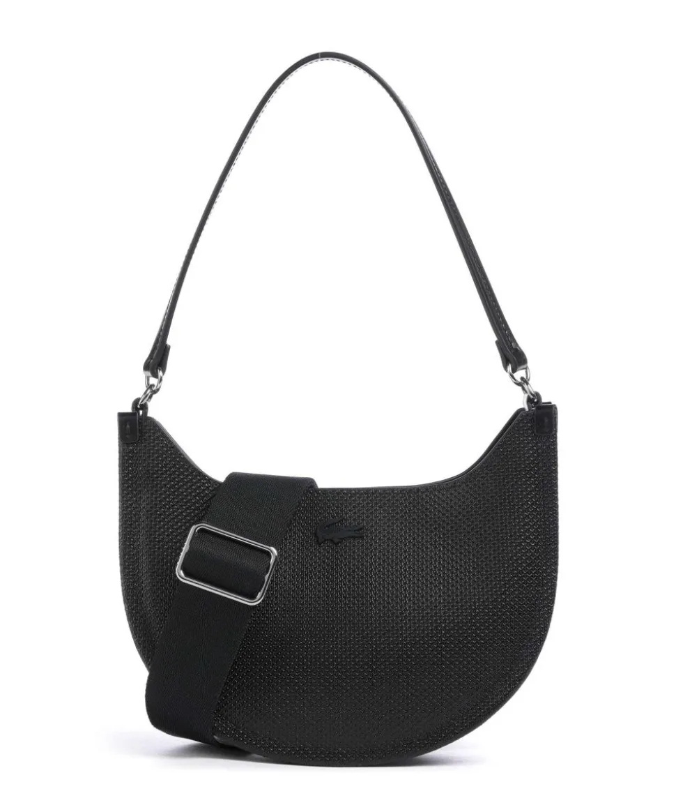 Chantaco Classics Schultertasche geprägtes Rindsleder schwarz