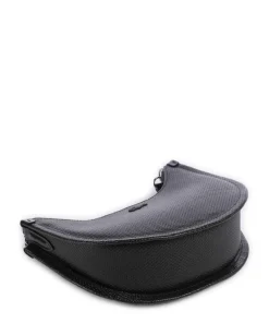 Chantaco Classics Schultertasche geprägtes Rindsleder schwarz