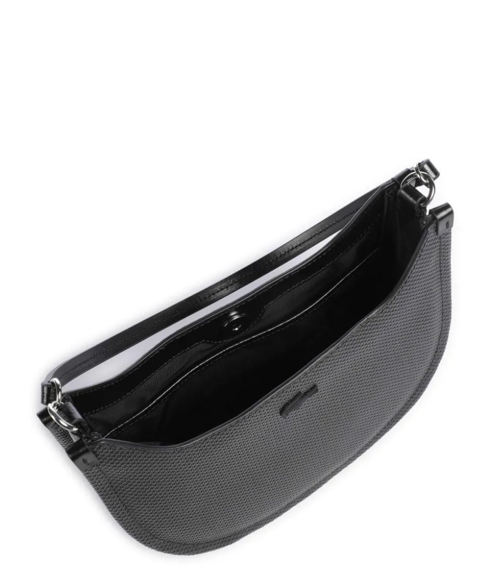 Chantaco Classics Schultertasche geprägtes Rindsleder schwarz