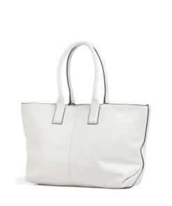 Chelsea Sheep Natural M Shopper fein genarbtes Leder weiß