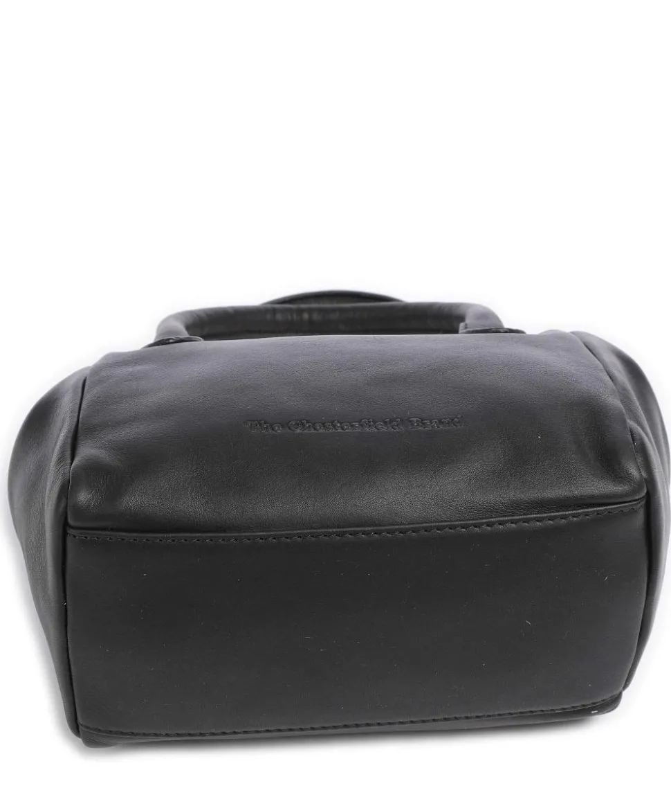 Chili Handtasche Pull-Up Rindsleder schwarz