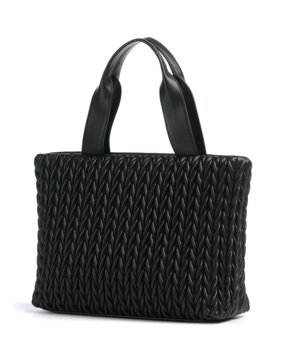 Chris 2.0 Handtasche Lederimitat schwarz