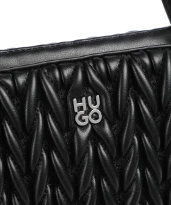 Chris 2.0 Handtasche Lederimitat schwarz