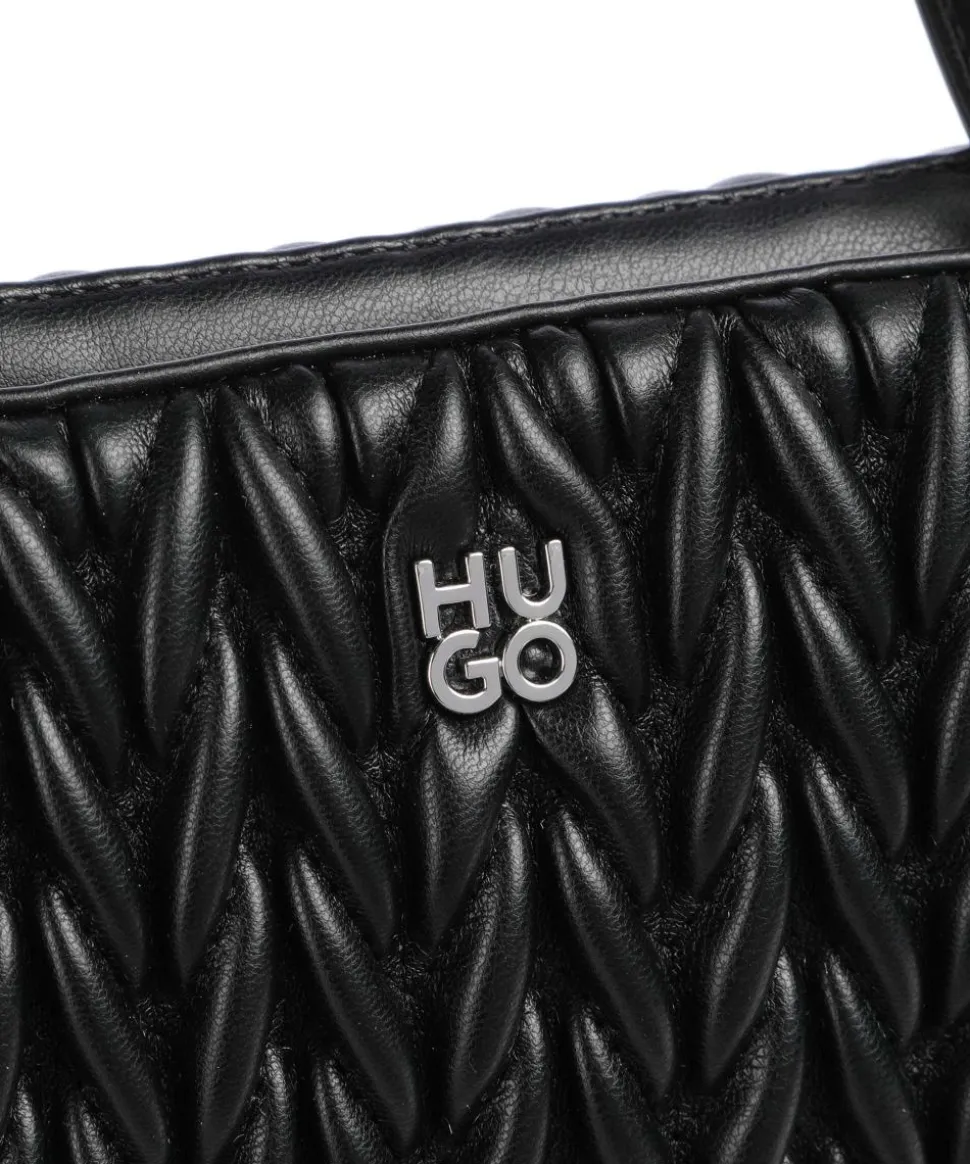 Chris 2.0 Handtasche Lederimitat schwarz