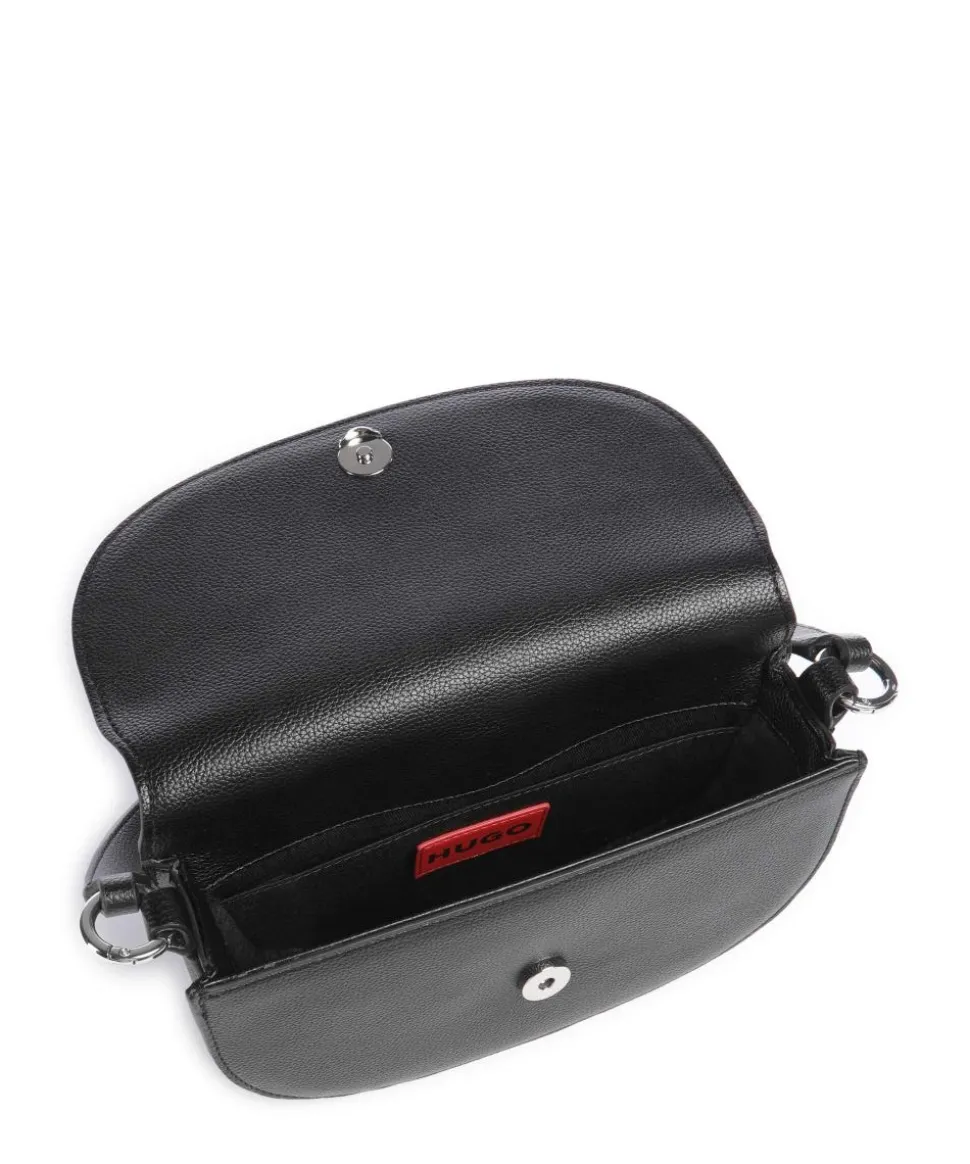 Chris 2.0 Schultertasche Lederimitat schwarz